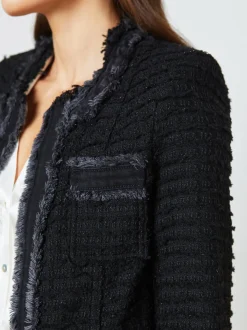 Agnes Tweed Denim Jacket