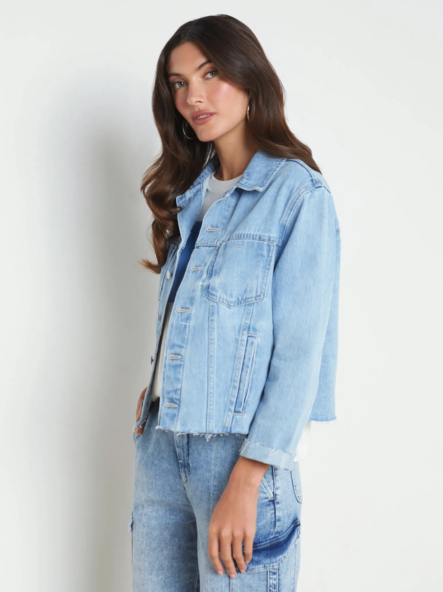 Ailana Maui Moon Jean Jacket