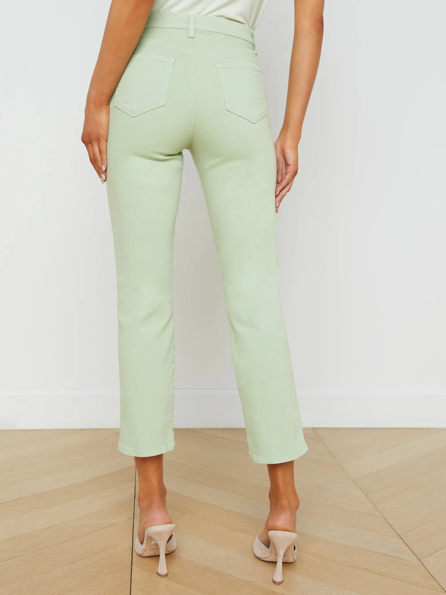 Alexia Cropped Cigarette Jean