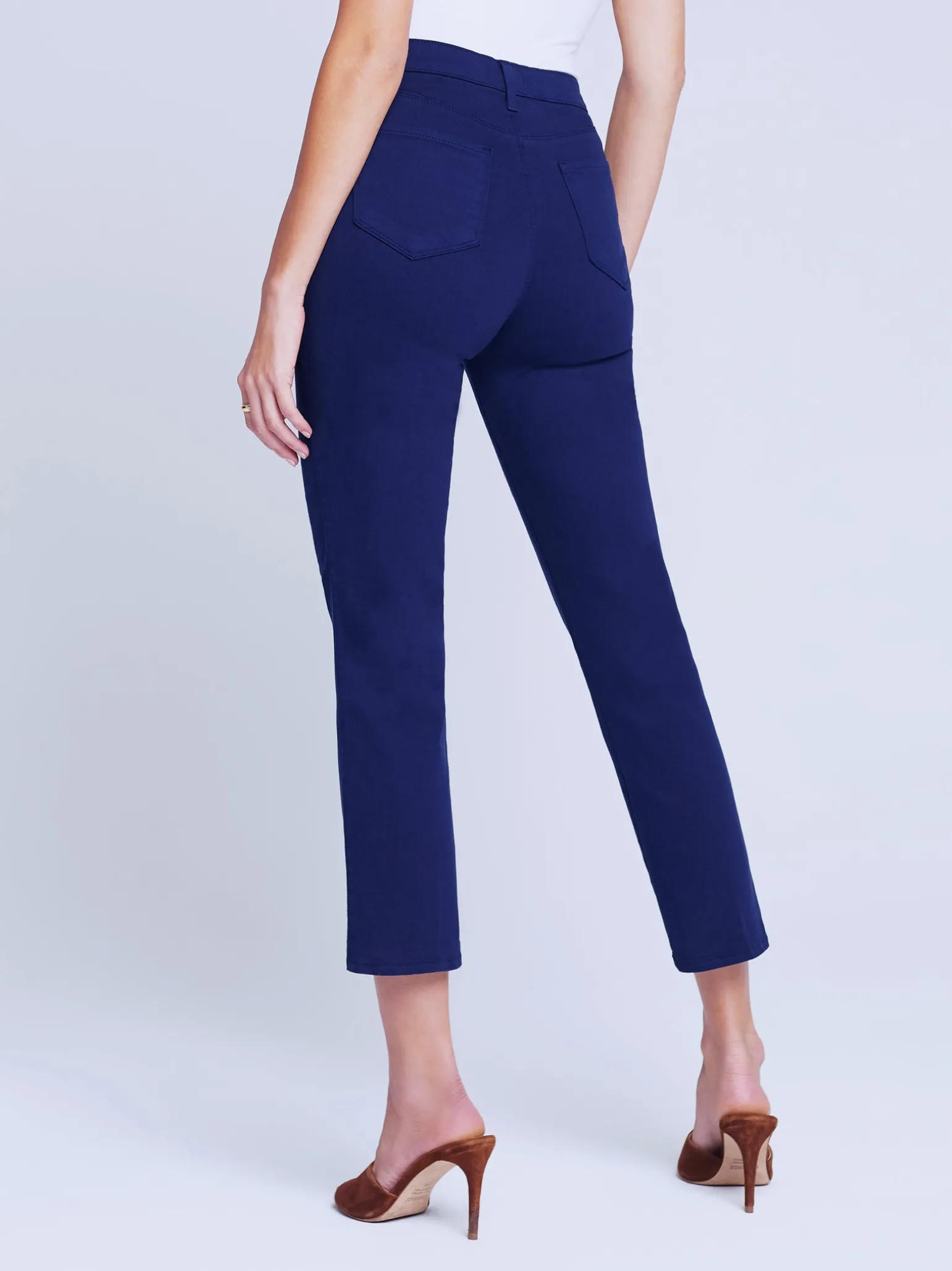 Alexia Cropped Cigarette Jean