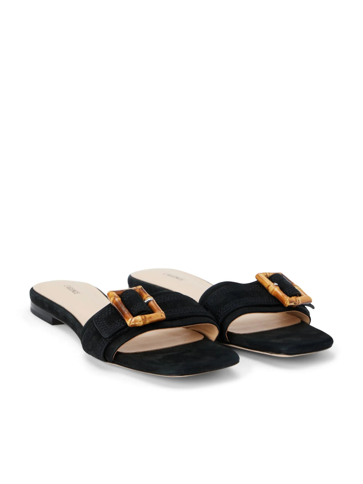 Aurelie Buckle Slide Sandal