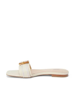 Aurelie Buckle Slide Sandal