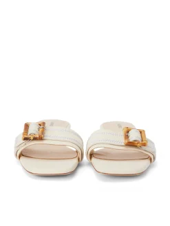 Aurelie Buckle Slide Sandal
