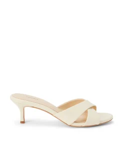 Aveline Kitten-Heel Sandal