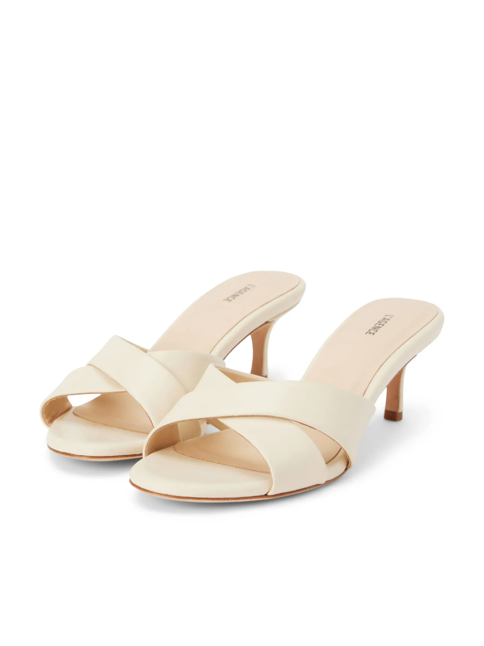Aveline Kitten-Heel Sandal