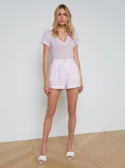 Becca Cotton V-Neck Tee