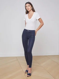 Becca Cotton V-Neck Tee