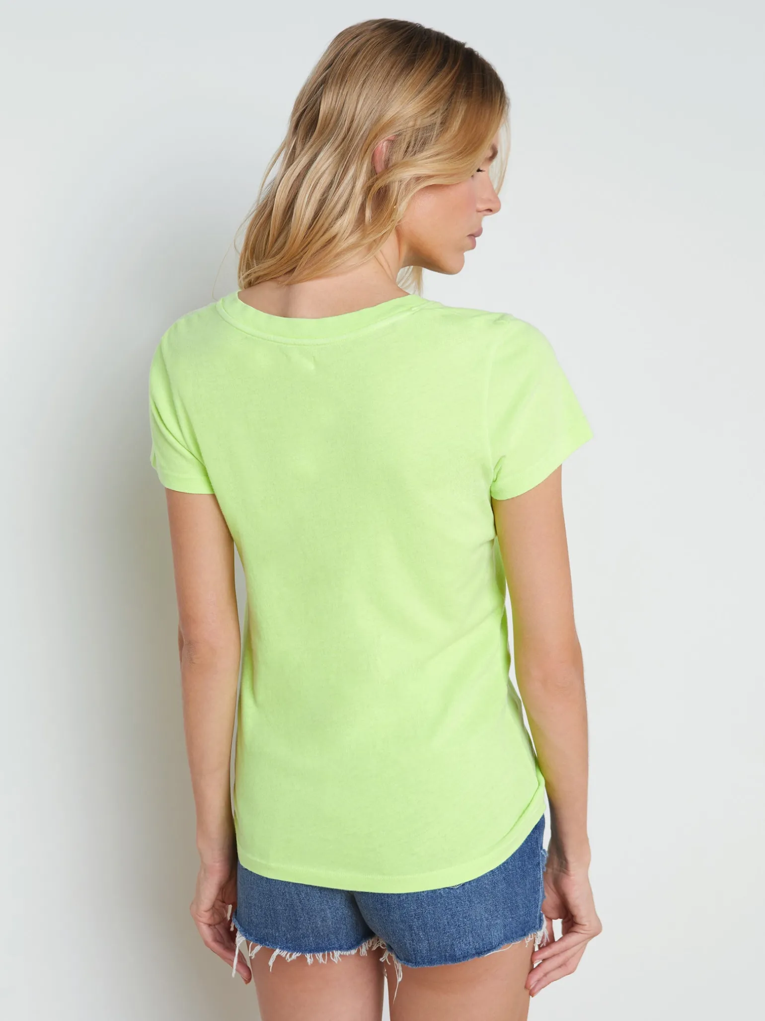 Becca Cotton V-Neck Tee