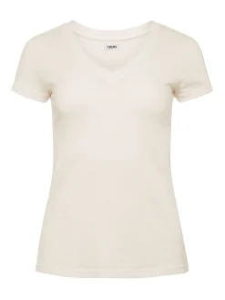Becca Cotton V-Neck Tee