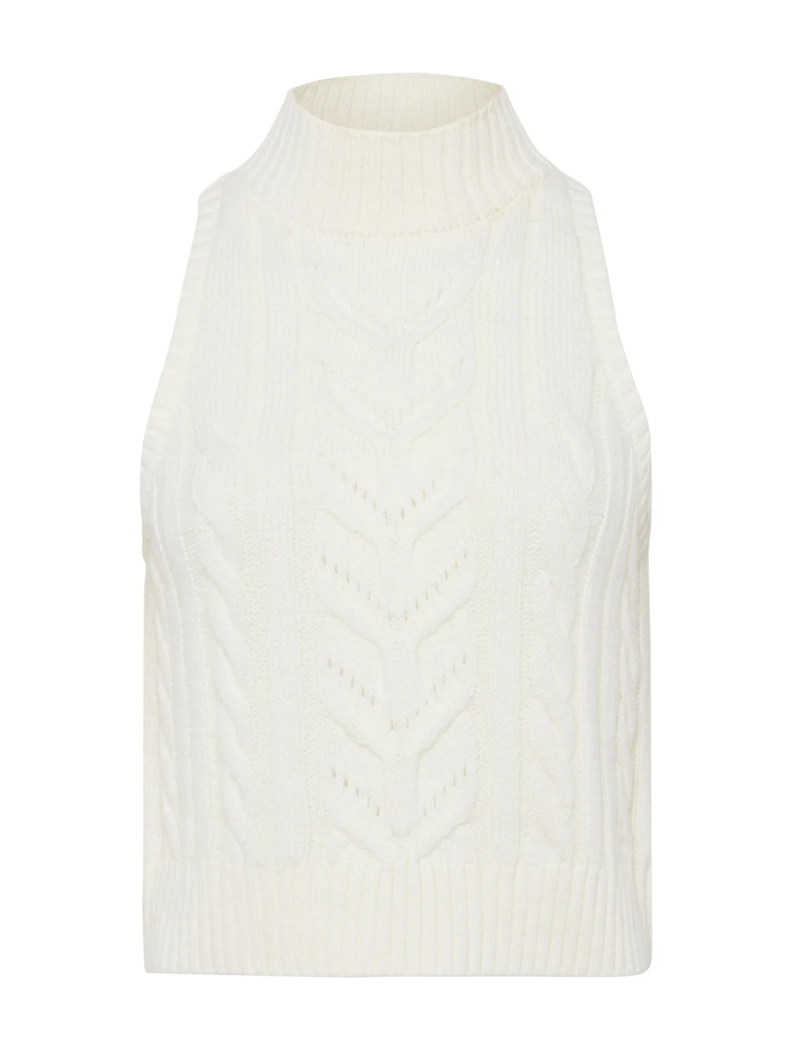 Bellini Cable-Knit Turtleneck