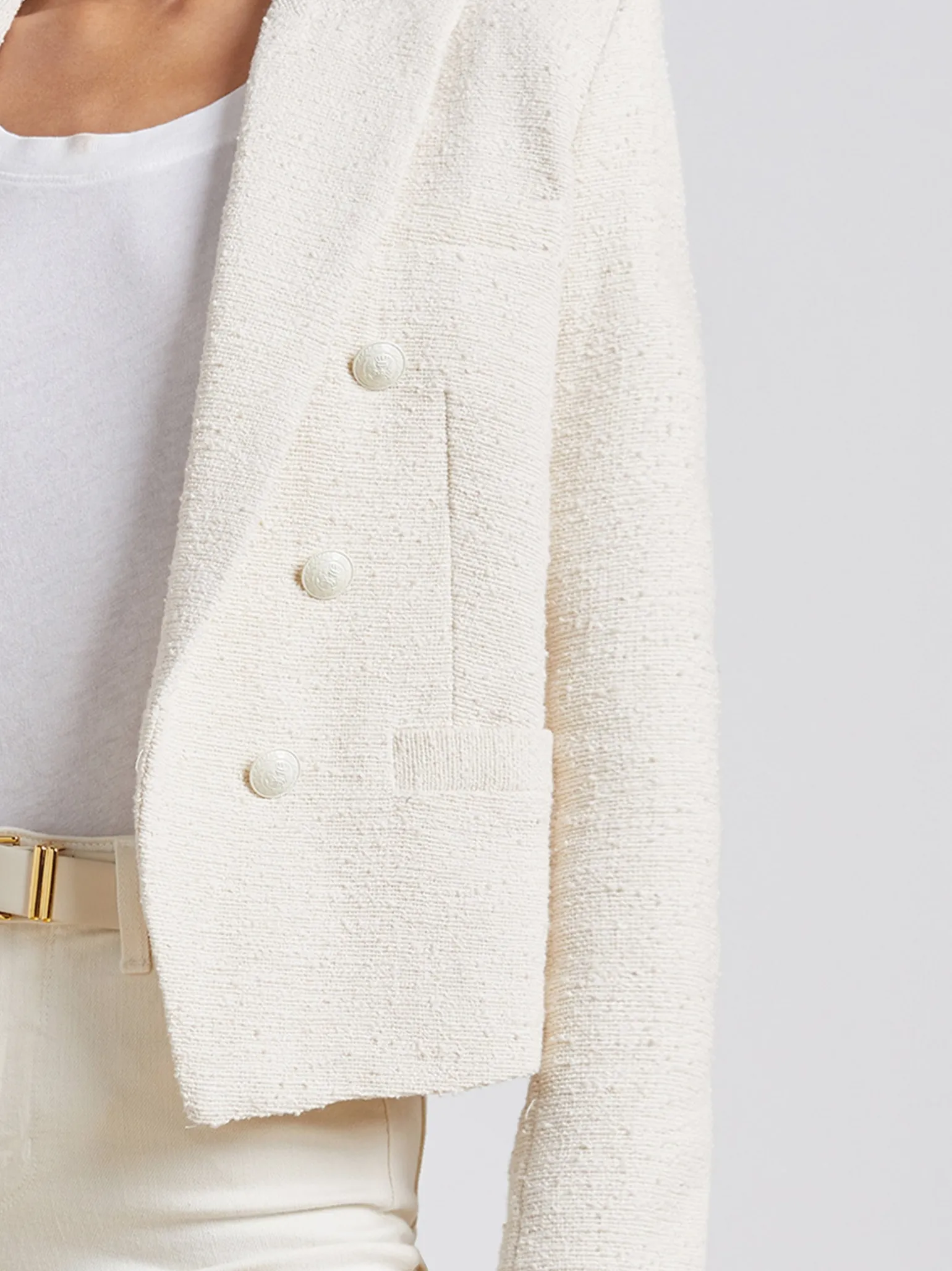 Brooke Open-Front Blazer