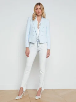 Brooke Open-Front Blazer