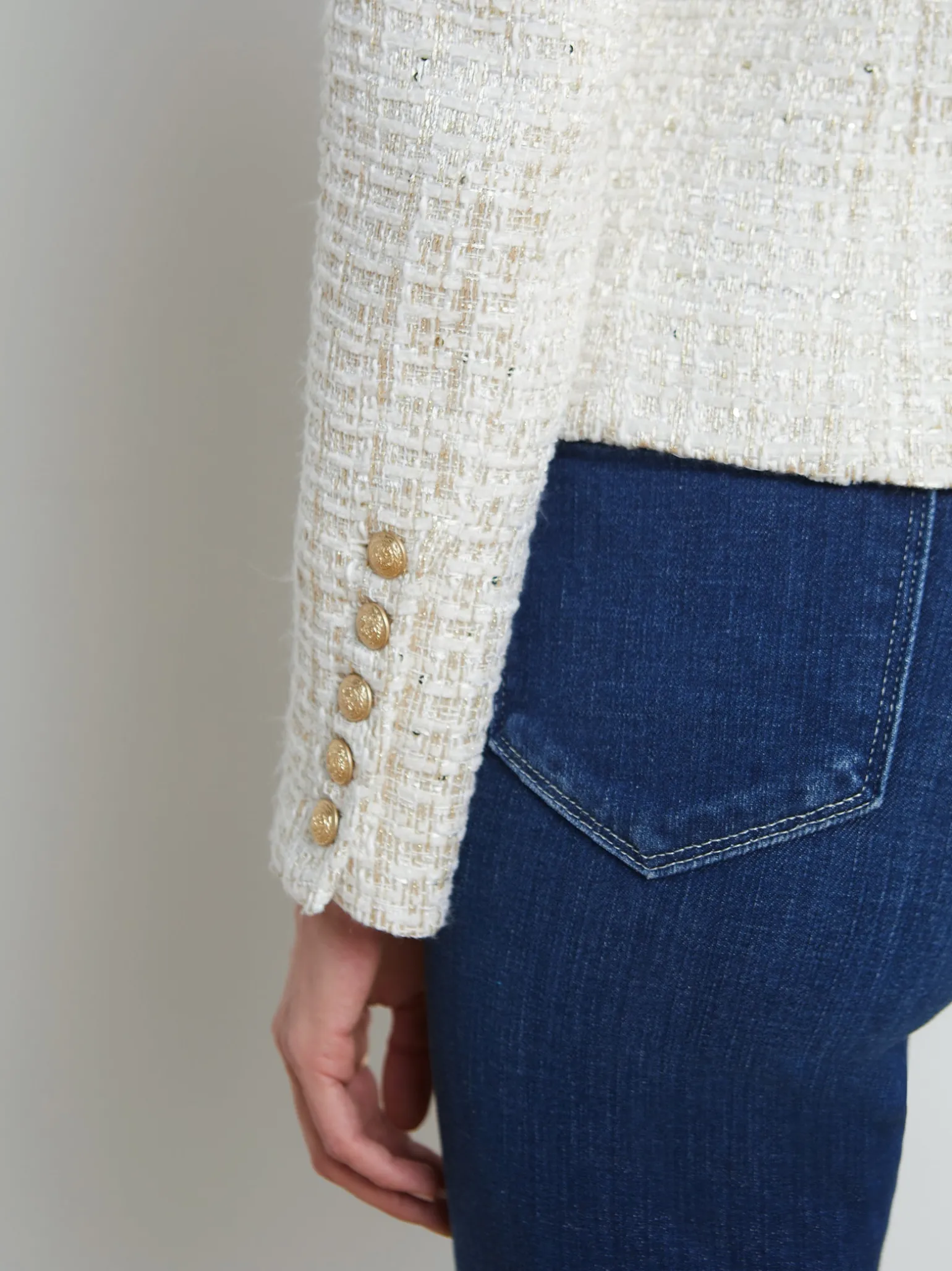 Brooke Open-Front Blazer