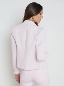 Brooke Open-Front Blazer