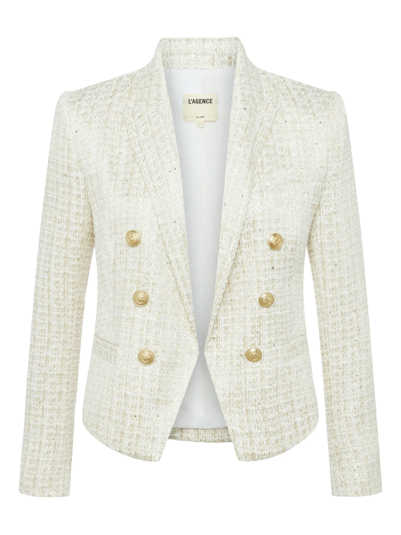 Brooke Open-Front Blazer