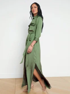 Cameron Maxi Shirt Dress
