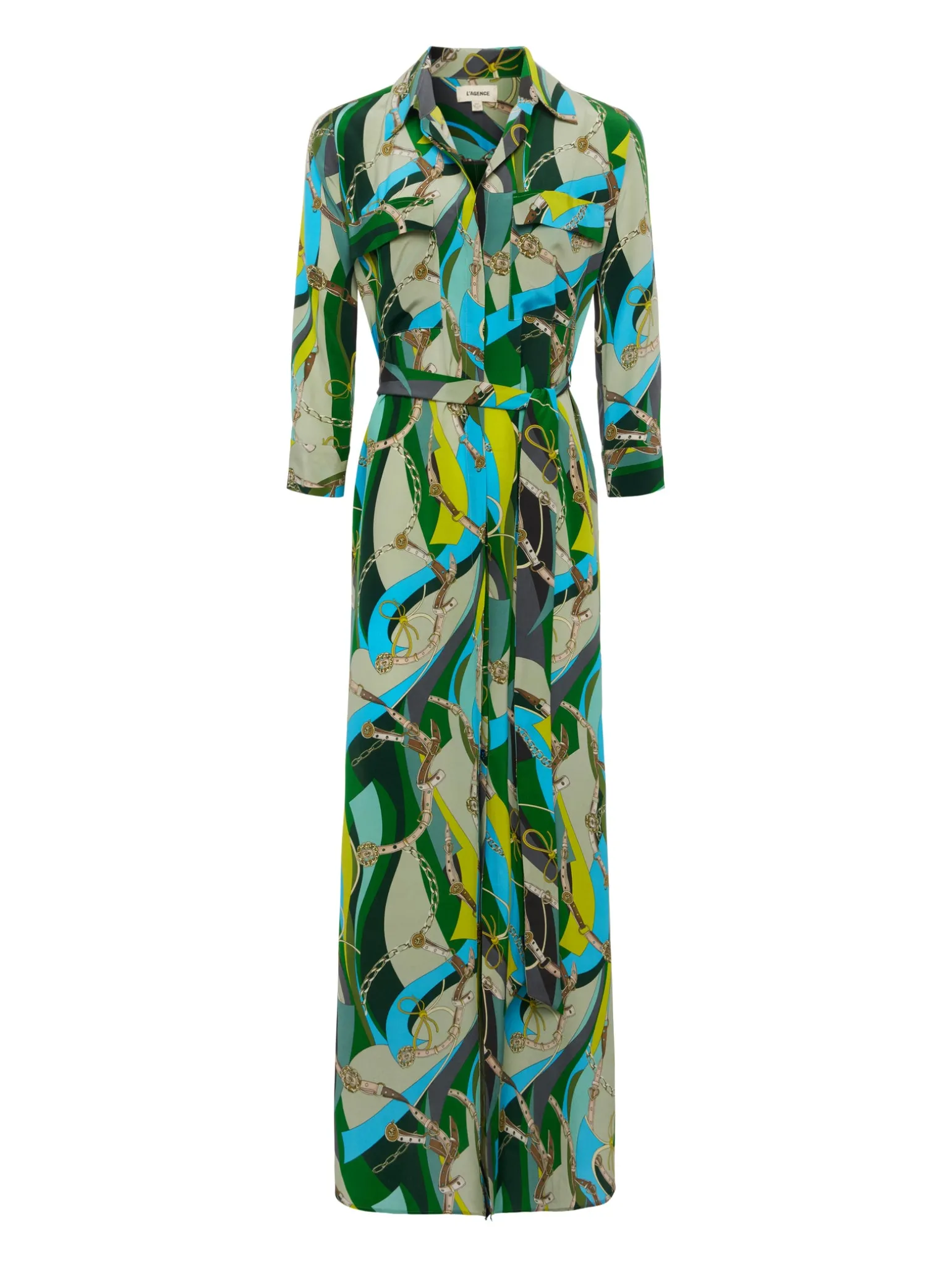 Cameron Silk Shirt Dress