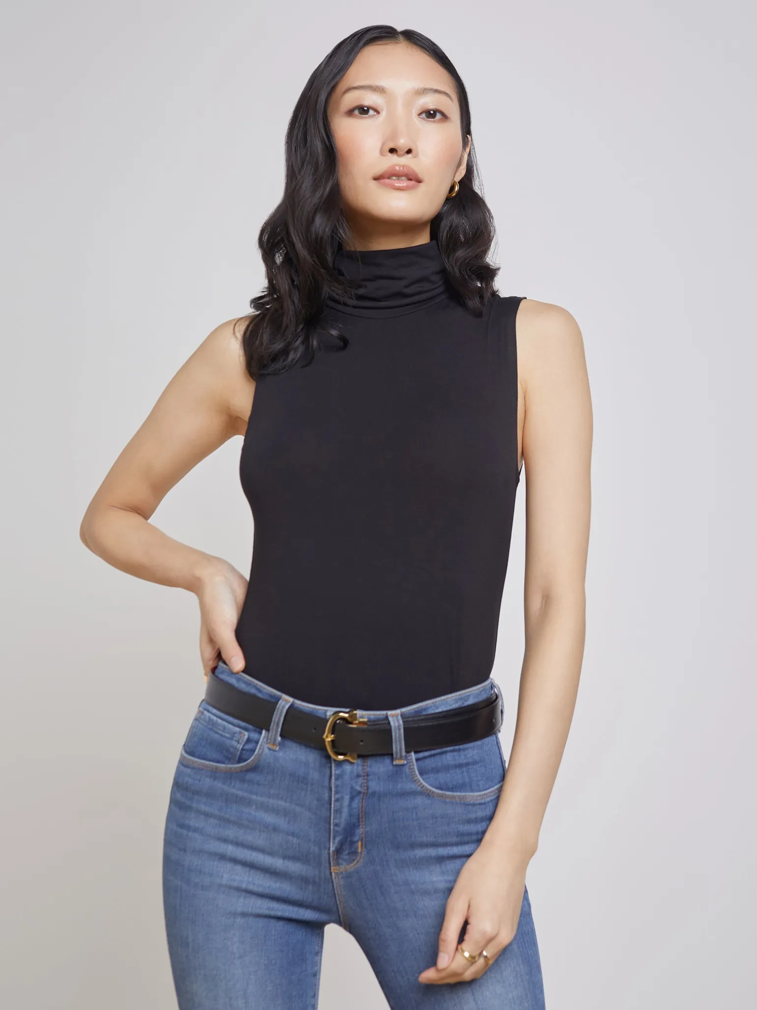 Ceci Sleeveless Turtleneck