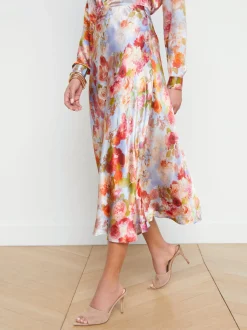 Clarisa Silk Skirt
