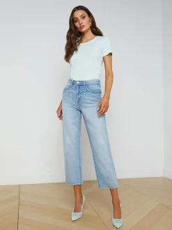 Cory Cotton Scoopneck Tee