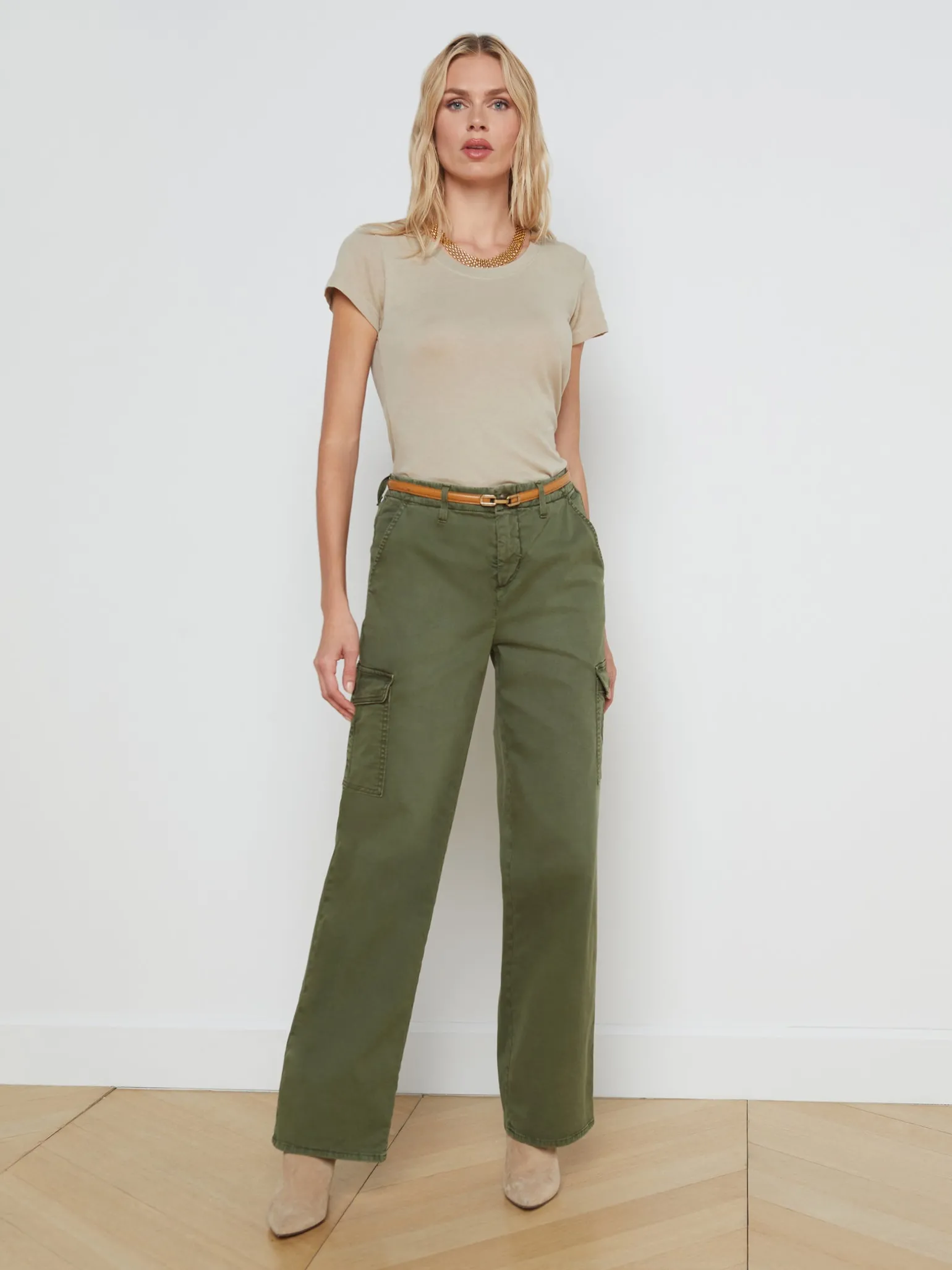 Cory Cotton Scoopneck Tee