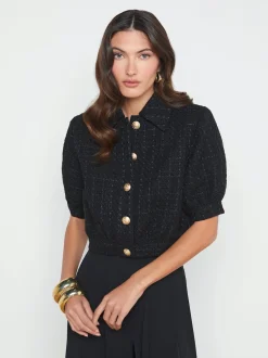 Cove Cropped Tweed Jacket