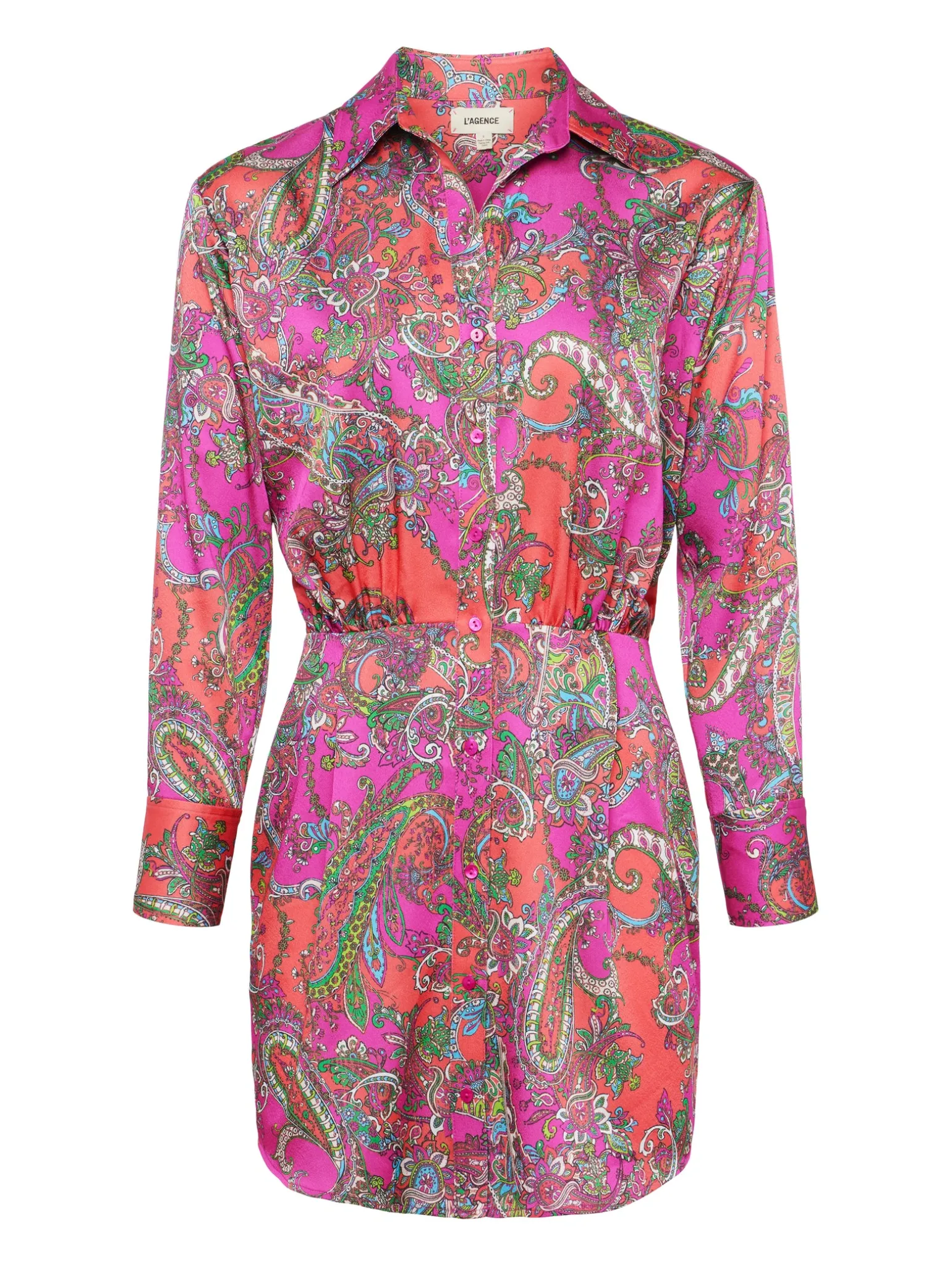 Demetria Mini Shirt Dress