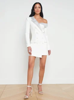 Dorothea Asymmetrical Blazer Dress