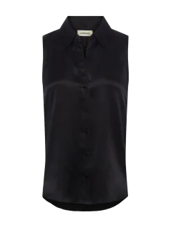 Emmy Sleeveless Silk Blouse