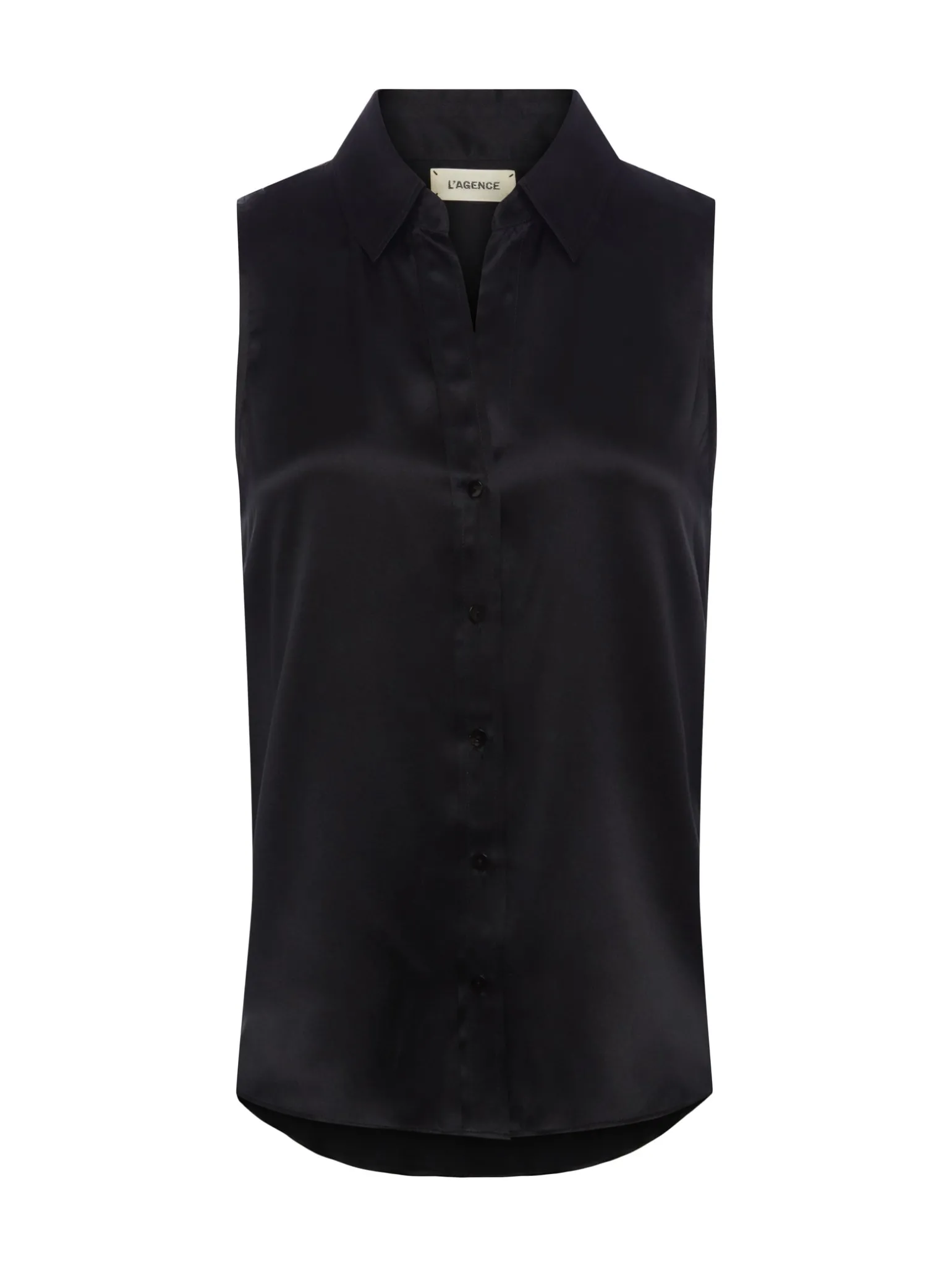 Emmy Sleeveless Silk Blouse