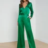 Gavin Silk Wide-Leg Pant