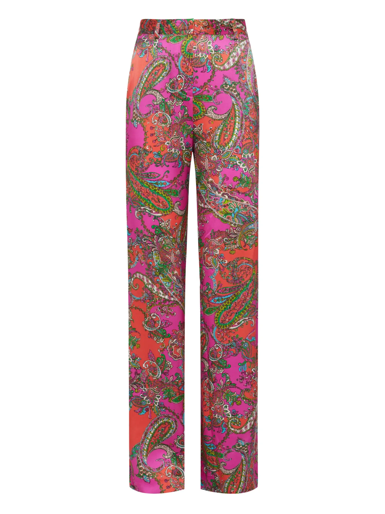 Gavin Silk Wide-Leg Pant