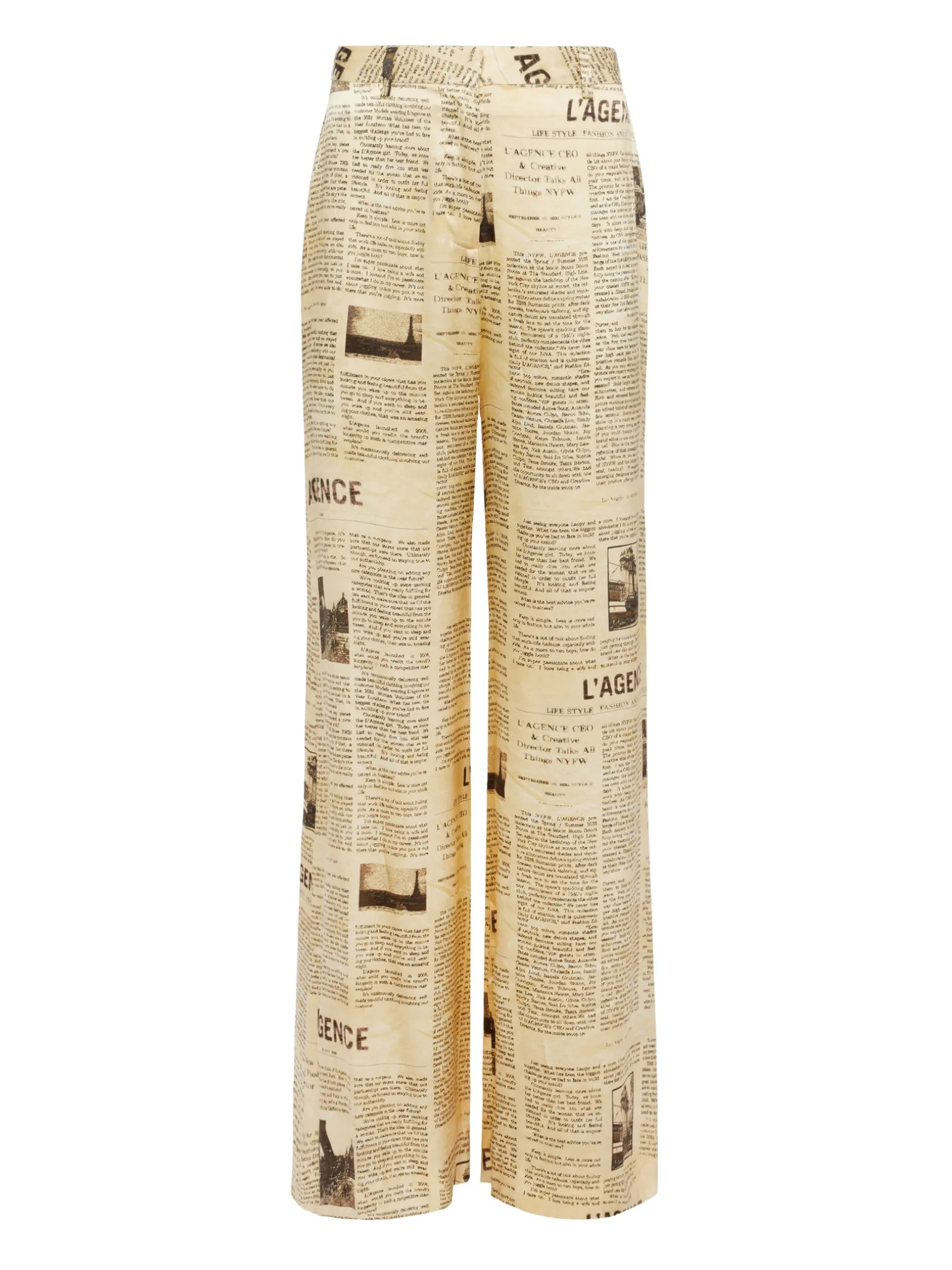 Gavin Silk Wide-Leg Pant