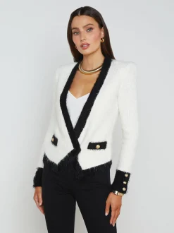 Georgia Contrast Cardigan Blazer