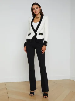 Georgia Contrast Cardigan Blazer
