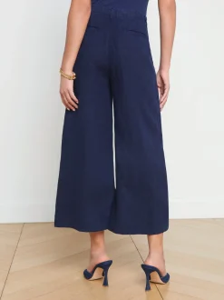 Henderson Linen Cropped Pant