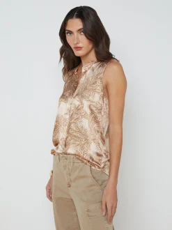 Hendrix Silk Sleeveless Blouse
