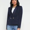 Imogen Satin Lapel Blazer