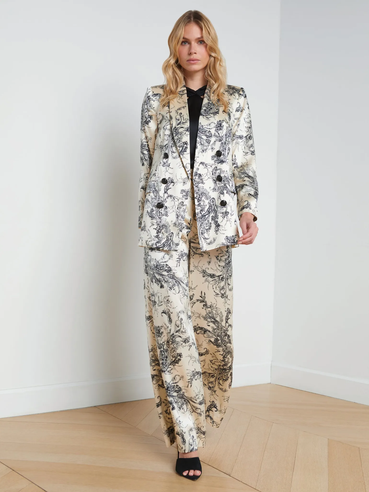 Jayda Silk Blazer