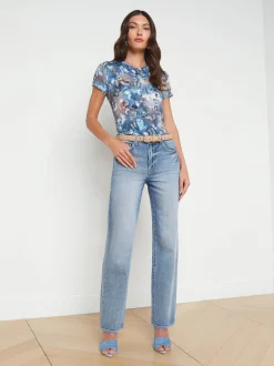 Jones Ultra High-Rise Stovepipe Jean