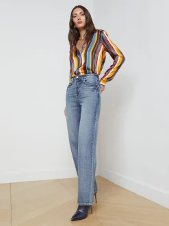 Jones Ultra High-Rise Stovepipe Jean
