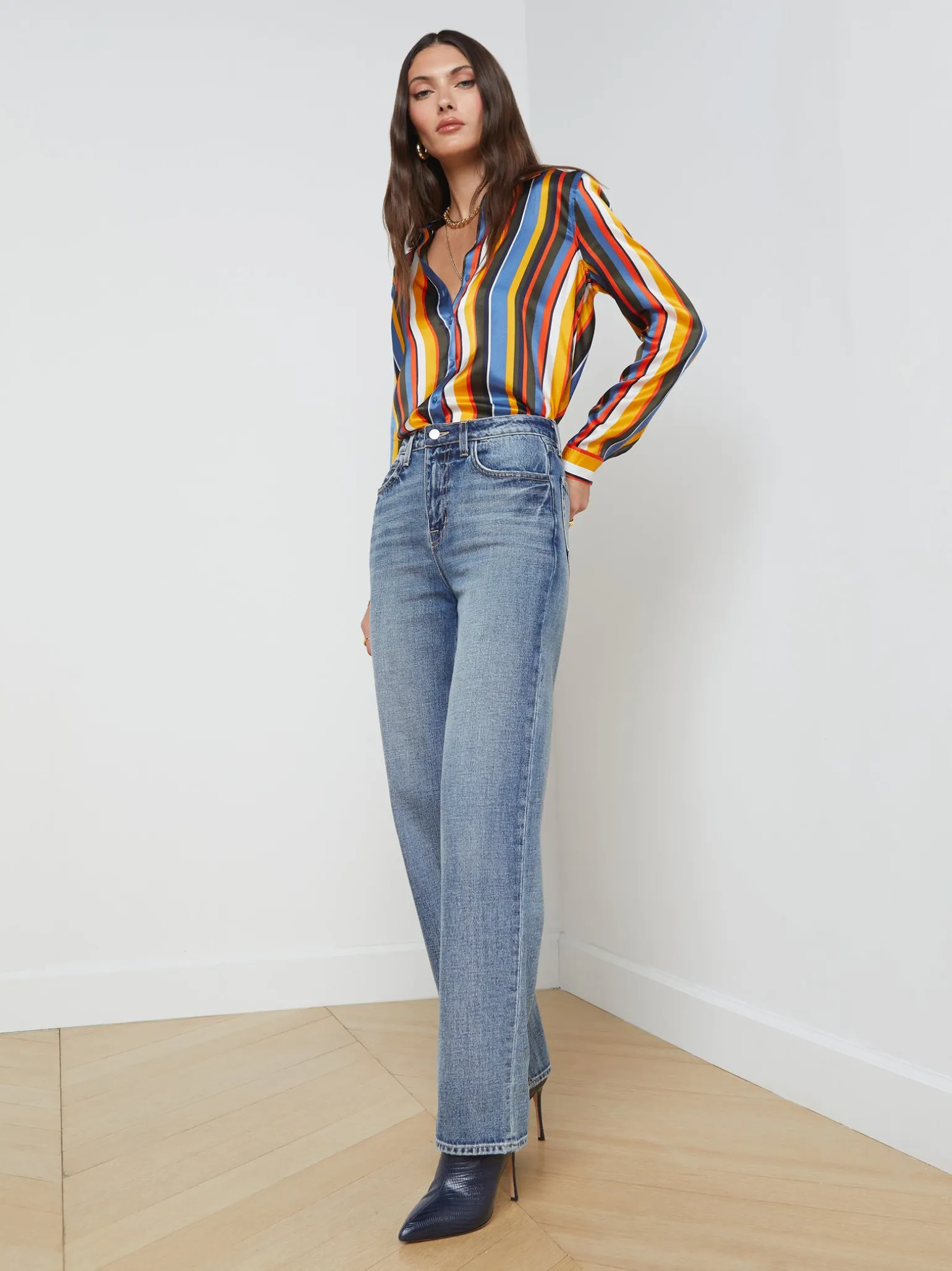 Jones Ultra High-Rise Stovepipe Jean