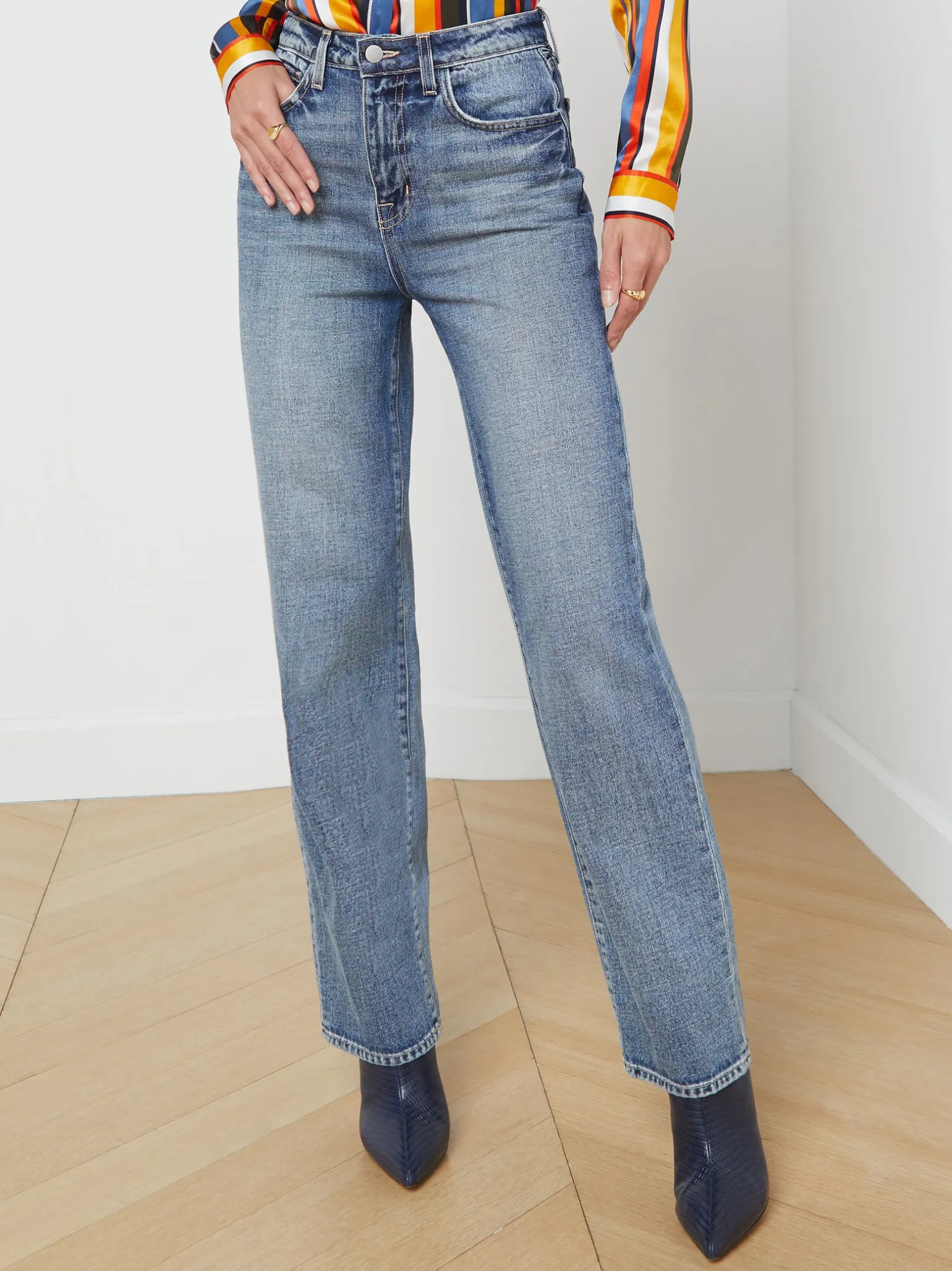 Jones Ultra High-Rise Stovepipe Jean