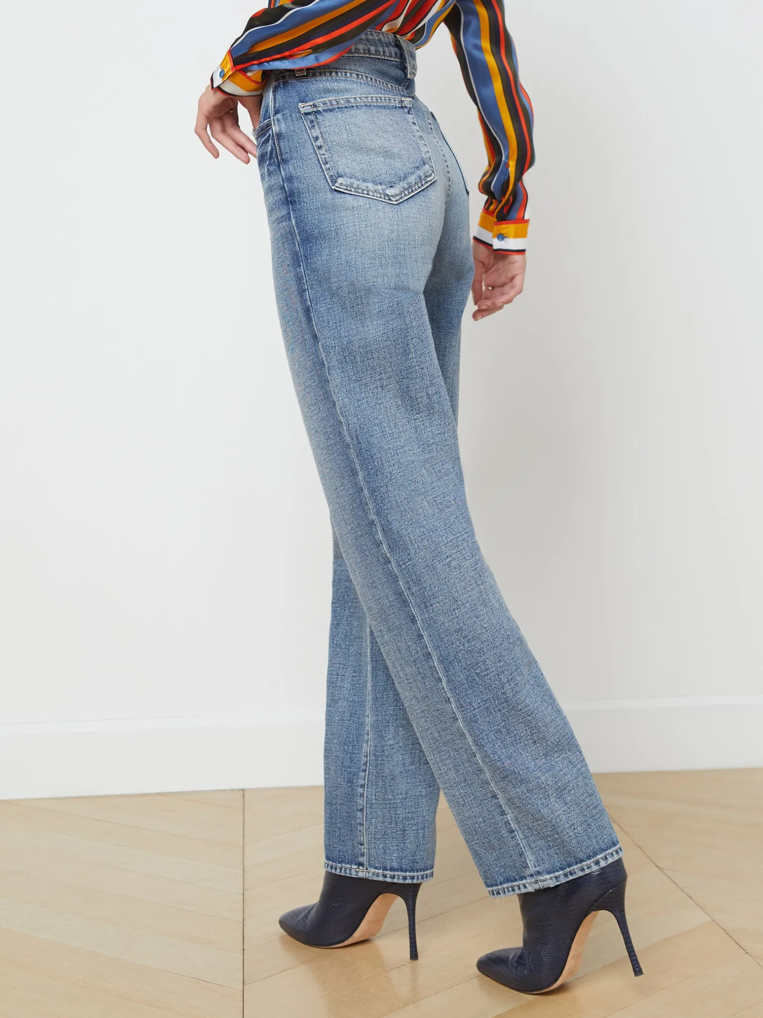 Jones Ultra High-Rise Stovepipe Jean