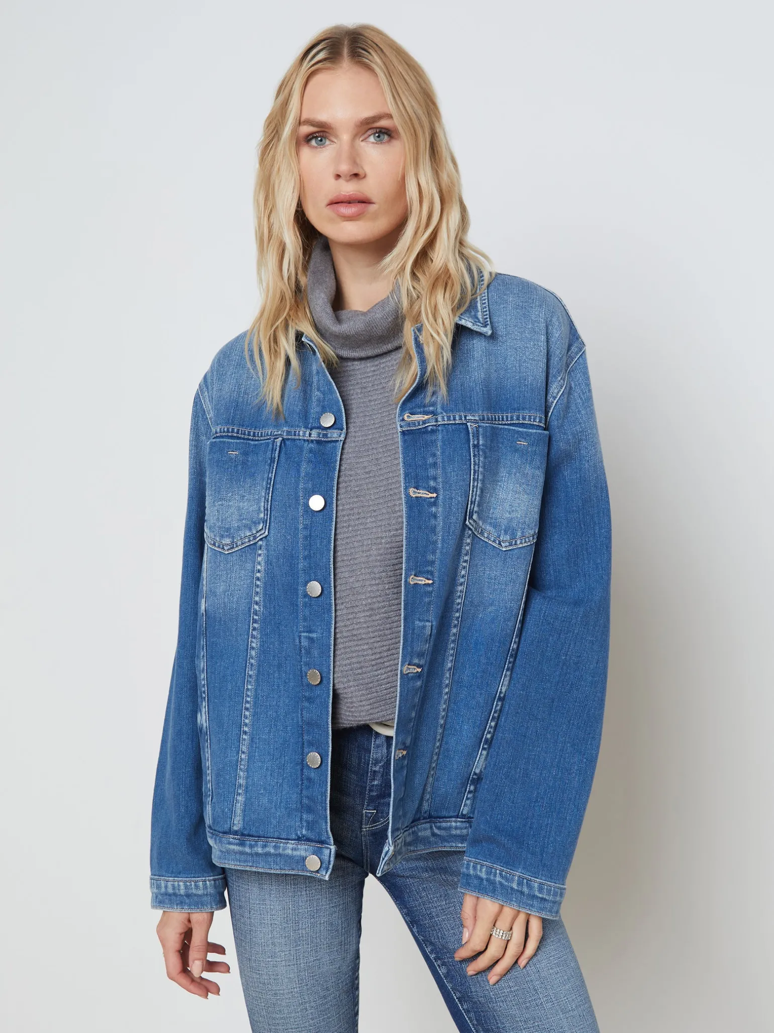 Karina Oversized Denim Jacket