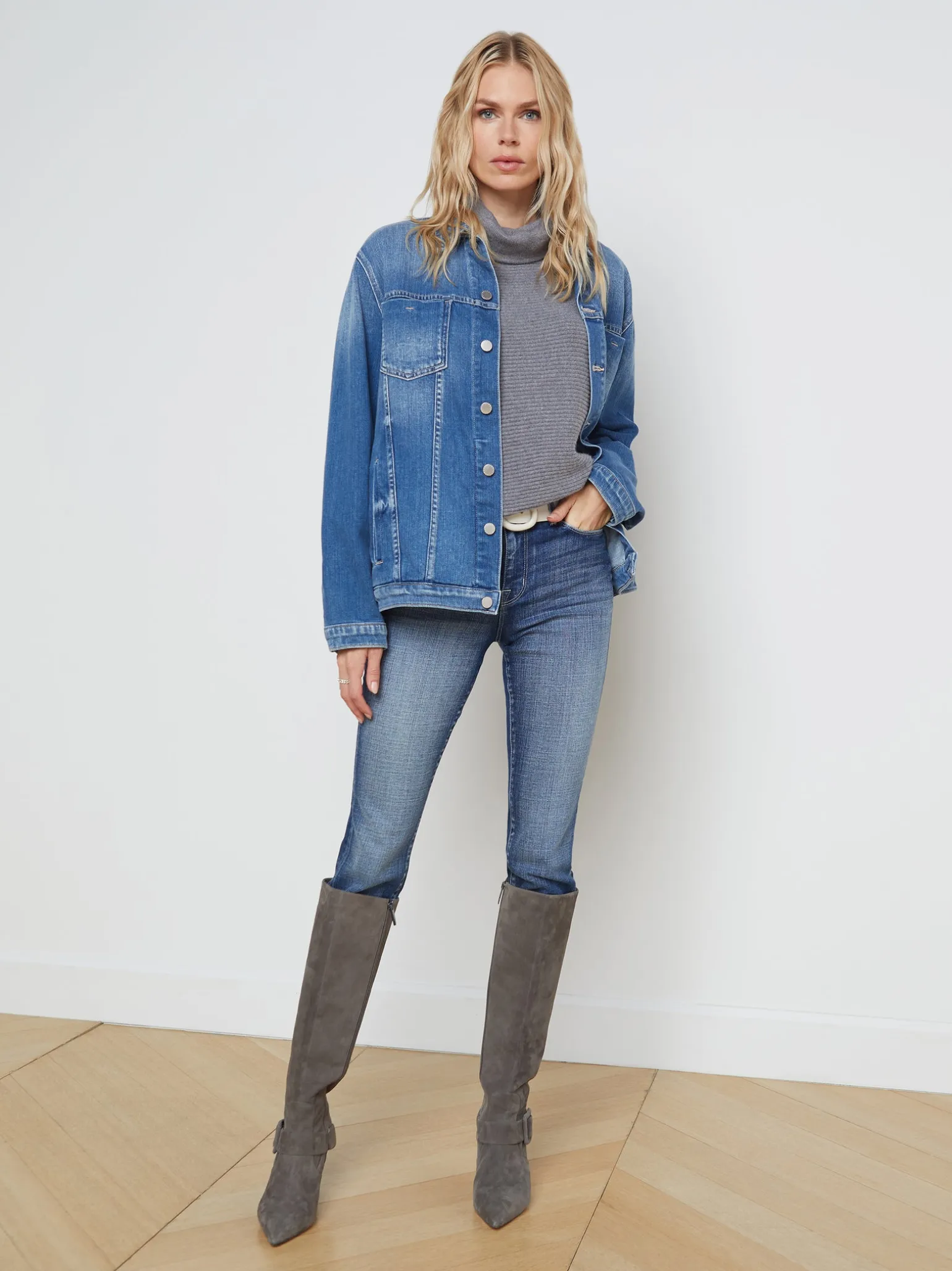 Karina Oversized Denim Jacket