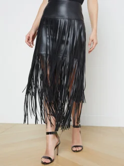 Karolina Fringe Skirt