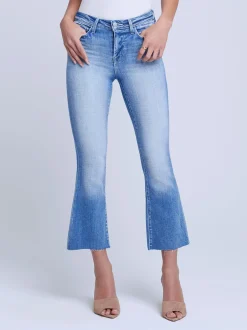 Kendra Cropped Flare Jean