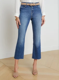 Kendra Cropped Flare Jean