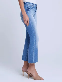 Kendra Cropped Flare Jean